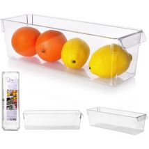 Kühlschrank-Organizer, länglich, 36 x 10,5 x 10 cm