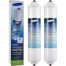 Ineasicer - Kühlschrank-Wasserfilter, kompatibel mit Samsung DA29-10105J, kompatibel mit Aqua-Pure Plus (2er-Pack)