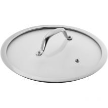 Coperchio in vetro con manico in acciaio inox, 22 cm - Kuhn Rikon