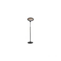 Alfa Heizstrahler 650/1300/2000 W – Höhenverstellbar 1,20 bis 2,10 m – IPX4 – 45° verstellbarer Kopf – Überhitzungsschutz