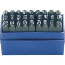 Kukko - Schlagbuchstabensatz 329 27-tlg.Großbuchstaben a-z Schrift-H.6mm in Ku.-Box