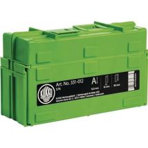 Kukko - Schlagzahlensatz 328 9-tlg.Zahlen 0-9 Schrift-H.3mm in Ku.-Box