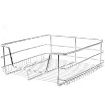 Kukoo - 2 x Kitchen Pull Out Storage Baskets – 400mm Wide Cabinet