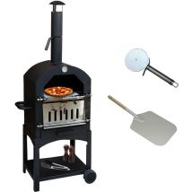 Outdoor Pizzaofen Pizza Ofen Gartenofen Grill 156cm h x 64cm b x 43cm t Gratis Pizza Schieber