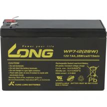 Kung Long vds WP7-12(28W)/F1 12V 7Ah Blei agm Akku