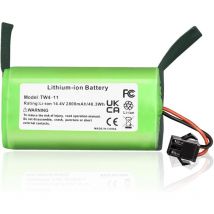 14.4V 2800mAh Li-ION Batterie Remplacement pour ikohs Netbot S14 S15 Ecovacs Deebot N79 N79S DN622 Conga Excellence 990 950 1090 1790 1990 Eufy