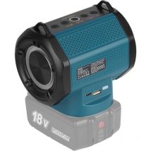 Kunlun - Haut-Parleur Portable Compatible avec Batterie Makita 18 v 20 v Max, Haut-Parleur Connecté sans Fil avec lumière, Convient pour Le Studio,