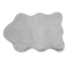 Kunstfell Cingoli grau, 55 x 80 cm Schaffell & Kunstfell Teppiche - Andiamo