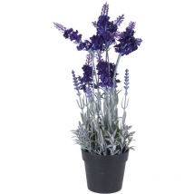 Künstlicher Lavendel im Topf, 40 cm
