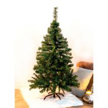 Künstlicher Weihnachtsbaum - 120 cm / grün - Kunst Tannenbaum Christbaum inklusive Baumständer