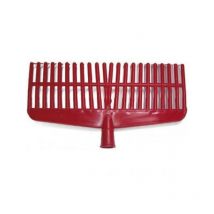 Elettroservice - Kunststoff-blattaufnehmerbesen, farbe rot u090950126