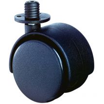 Kunststoff-Doppelrolle ø 40 mm mit Einschlaghülse