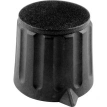 Mentor - 4311.4131 4311.4131 Drehknopf Schwarz (ø x h) 20 mm x 17 mm 1 St.
