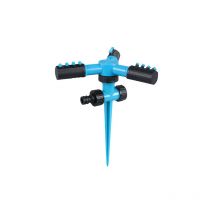 Mumu - Kunststoff-gartensprinkler, 360° Automatischer Rasensprinkler, Wassersprinkler, Langlebiger 3-arm-sprüher Für Garten- Und Pastoralbewässerung