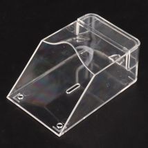 Kunststoff-Regenschutz für Türklingel, wasserdichte Zugangskontrollschlossabdeckung mit Fingerabdruckkontrolle für cacazi