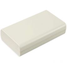 STRAPUBOX Kunststoffgehäuse mit Batteriefach, Typ 6512 GR, 124 x 71 x 30 mm