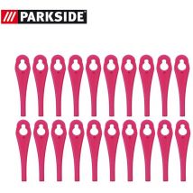 Kunststoffmesser Set (20er Pack) für Parkside Akku Rasentrimmer