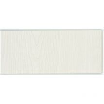 Grosfillex - Kunststoffpaneele Easy Top 120 x 35 cm, 5 mm Esche weiß Kunststoffpaneele