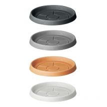 Kunststoffuntersetzer ''Tondo Classic'' für Outdoor/Indoor Blumen- und Pflanzentopf -40 cm / Antik