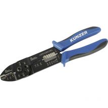 7KSZ01 Crimpzange Isolierte Kabelschuhe, Unisolierte Kabelschuhe 1.5 bis 6 mm² - Kunzer