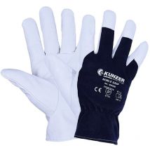 Kunzer - 9NG09 Baumwolle, Ziegennappaleder Montagehandschuh Größe (Handschuhe): 9, l en 388:2016, en