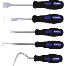 7CH05 Clip- u. Hebelwerkzeug, 5-teilig - Kunzer