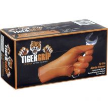 Tiger grip l 100 pz. Nitrile Guanto monouso Taglia (Guanti): l en 374-2, en 374-3, en 455 - Kunzer