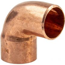Kupfer-Lötfitting Winkel 90° I/A - Typ 5092, DVGW - 28 mm