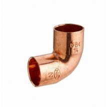 Kupfer Lötbogen 90° kleiner Radius doppelte ig gleich Noyon&thiebault 16 mm Beutel 5 Stk - 940-16S5