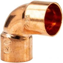 Kupfer-Lötfitting Winkel 90° i/i - Typ 5090, dvgw - 12 mm