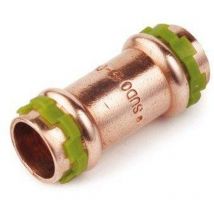 Kupfer Pressfitting Sudo-Press Kupplung 35 mm Kontur v dvgw