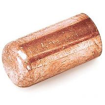 Kupfer Pressfitting Sudo-Press Lötstopfen 15 mm Kontur V DVGW