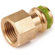 Comap - Kupfer Pressfitting Sudo-Press Übergangsverschraubung Innengewinde 12 mm - 3/8' Kontur v dvgw