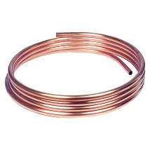 Kupferrohr in Ringen a 25-50 Meter in Größen 6 8 10 15 x 1 mm blank weich '6x1 mm'