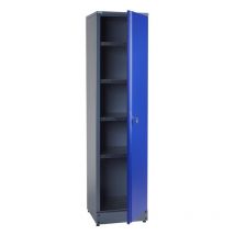 Kupper - Küpper Armoire haute 70397, 45x180x45cm, 1 porte verrouillable, 4 étagères, charge max. 75kg