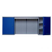 Küpper Hängeschrank 70407, 160 cm breit, 4 Fachböden, Lichtblende, ultramarinblau
