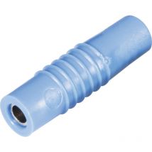 Schnepp - kp 4000 l Laborbuchse Stecker, gerade Stift-Ø: 4 mm Blau 1 St.