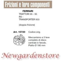 Kupplungsmechanismus kompatibel Rasentraktor 95 Transporter 933 ferrari 15720