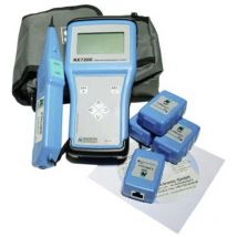 KE7200 pro Kit Testeur réseau Continuité, Identification, Suivi de câble, Polarité, par interruption - Kurth Electronic