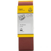 Klingspor - ls 309 xh Hobbänder, 75 x 533 mm Korn 100 F5, SB-verpackt im Reiter
