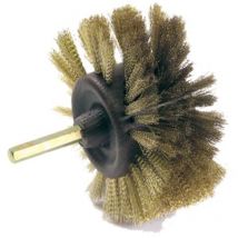 Gerlon - Rotierende Bürste Ø120 mm Edelstahl - brin