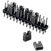 W & P Products 165-201-30-00 165-201-30-00 Kurzschlussbrücke Rastermaß: 2.54 mm Polzahl je Reihe:2 I