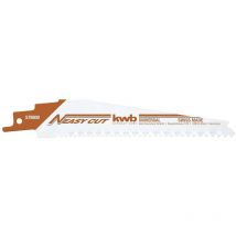 KWB - 578800 Lame de scie sabre avec tige Easy-Cut, utilisable pour tous les matériaux de construction Longueur lame de scie 150 mm 1 pc(s) X993632