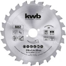 KWB - 588255 Lame de scie circulaire 216 x 30 mm 1 pc(s)