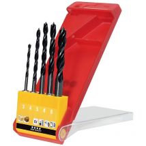 513900 Holz-Spiralbohrer-Set 3 mm, 4 mm, 5 mm, 6 mm, 8.0 mm 5 St. - KWB