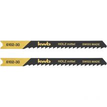 2 x lames de bois 610230 (moyenne, l'acier au carbone de hcs, gaine universel, U111C) u. a. einhell rt-js 85 6102-30 - KWB