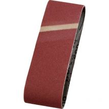 KWB - 911008 kit carta abrasiva a nastro Dimensione dei grani 80 (l x l) 400 mm x 60 mm 3 pz.