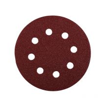 Quick-stick disques abrasifs pour bois et métal, autocollant, diamètre 125 mm, 4919-00, perforé - KWB