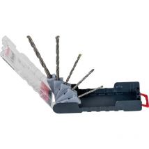 kwb 109145 Acciaio per utensili Kit punte per pietra 8 parti 3 mm, 10 mm, 4 mm, 9 mm, 5 mm, 8 mm, 6 mm, 7 mm Alberino c
