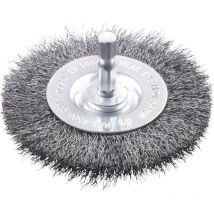 Spazzola da parco, filo in acciaio hss, ondulata 607330 1 pz. - KWB